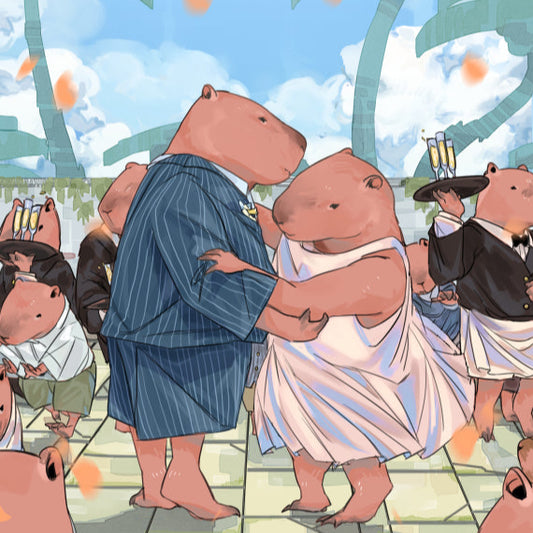 Capybara Wedding Dance